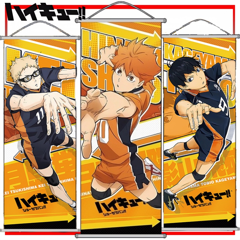 Anime Merchandise Haikyuu - Haikyuu!! Pôster de Parede Desenho Animado