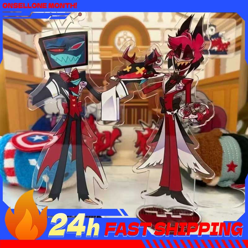 Anime Game Merchandise - 2 pçs hazbin anime periféricos alastor