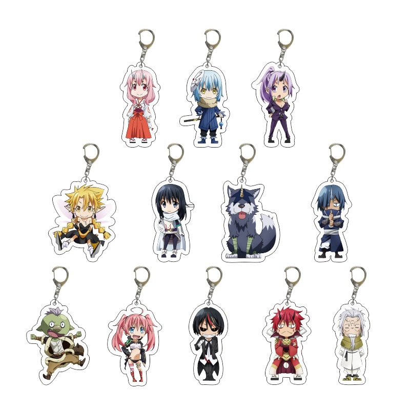 Chaveiro de Acrílico Genshin I - Anime Merchandise Keychains avaliação e preço