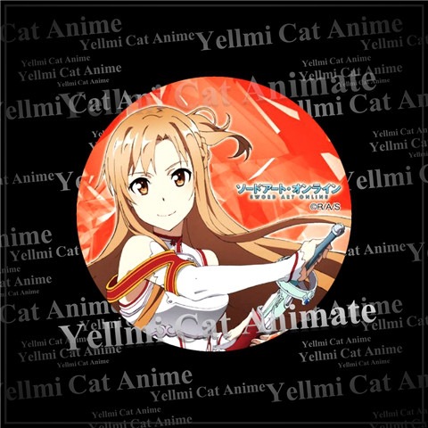 Broche de Anime Sword Art Onli - Anime Merchandise Keychains avaliação e preço