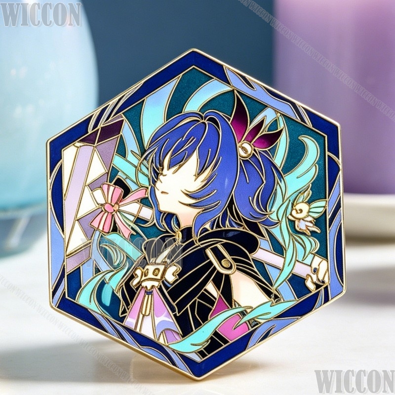 Pins Originais Doujin Genshin  - Anime Merchandise Jacket avaliação e preço