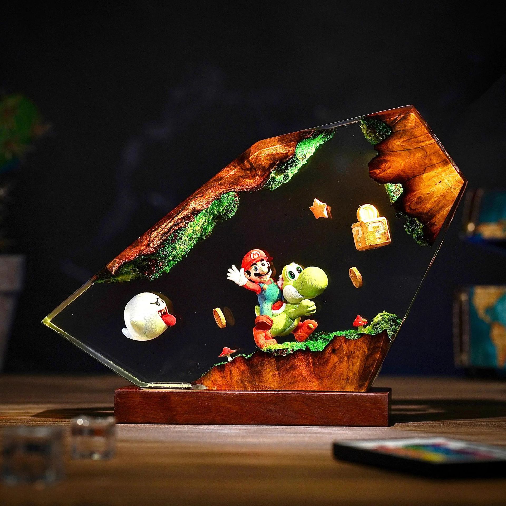 Luminária de Mesa em Resina co - Anime Game Merchandise avaliação e preço