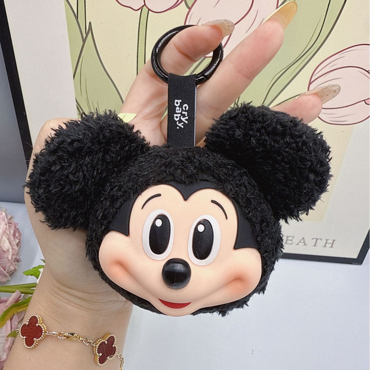 Mickey minnie boneca de pelúci - Anime Merchandise Keychains avaliação e preço