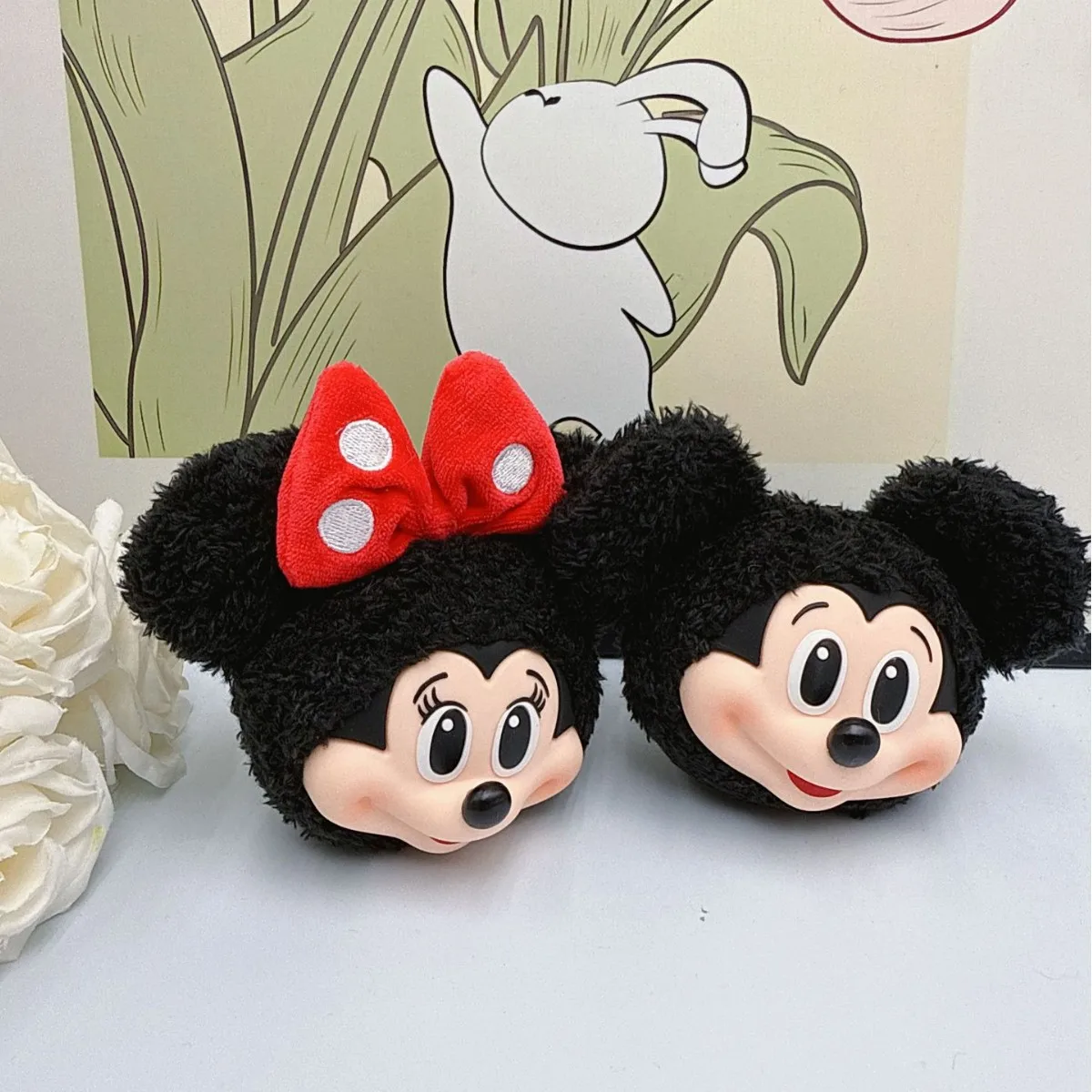 Mickey minnie boneca de pelúci - Anime Merchandise Keychains avaliação e preço